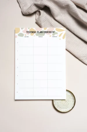 tedenski jedilnik, družinski jedilnik, tedenski jedilnik kosil, kosila, večerja, ideje za kosilo
