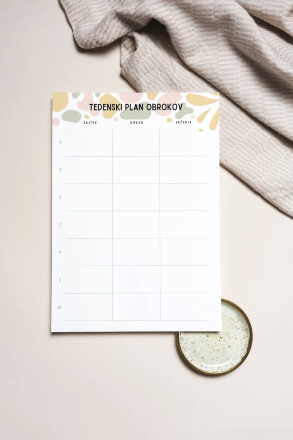 tedenski jedilnik, družinski jedilnik, tedenski jedilnik kosil, kosila, večerja, ideje za kosilo