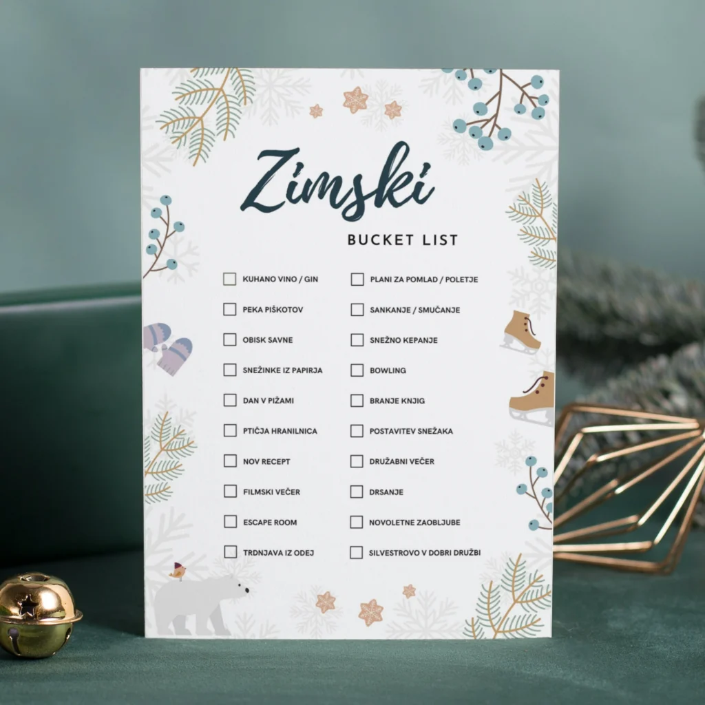 ZIMSKI bucket list (brez božičnih aktivnosti)